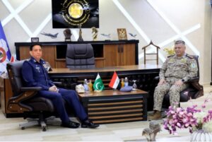 PAF Chief Calls on Iraqi Air Force Commander, Discusses Enhanced Bilateral Air Cooperation.