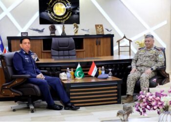 PAF Chief Calls on Iraqi Air Force Commander, Discusses Enhanced Bilateral Air Cooperation.