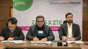Zong Signs Partnership with ZTE and Siccotel to Accelerate 5G Adoption in Pakistan