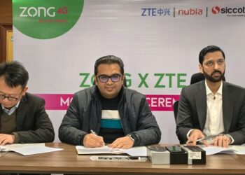 Zong Signs Partnership with ZTE and Siccotel to Accelerate 5G Adoption in Pakistan