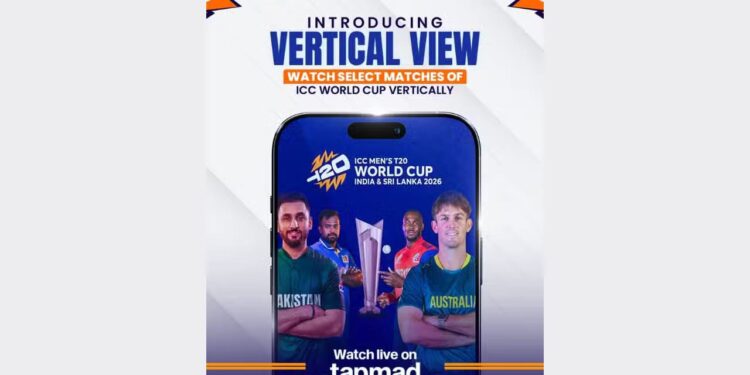 tapmad Launches Pakistan’s First-Ever Vertical Viewing Sports Streaming Experience