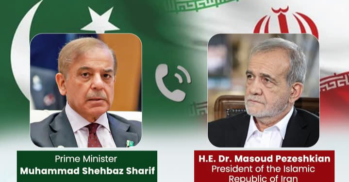 Telephone call between the Prime Minister and the President of Iran.