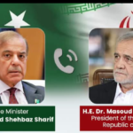 Telephone call between the Prime Minister and the President of Iran.