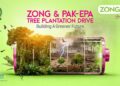 Zong Leads Climate Action through Afforestation Drive in Islamabad.