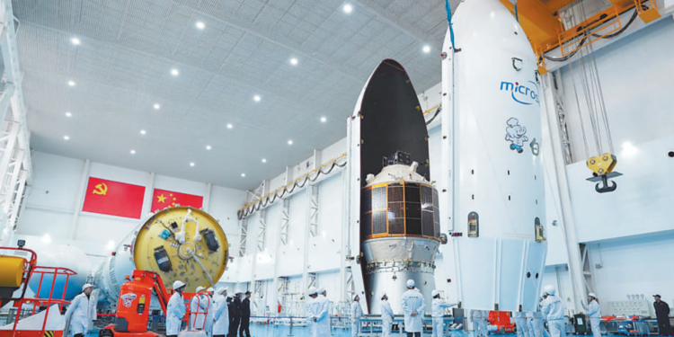 China’s commercial space sector advances modular rocket manufacturing