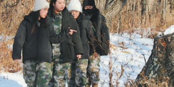 Female rangers brave snowy forests to protect tigers, leopards