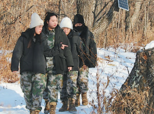 Female rangers brave snowy forests to protect tigers, leopards