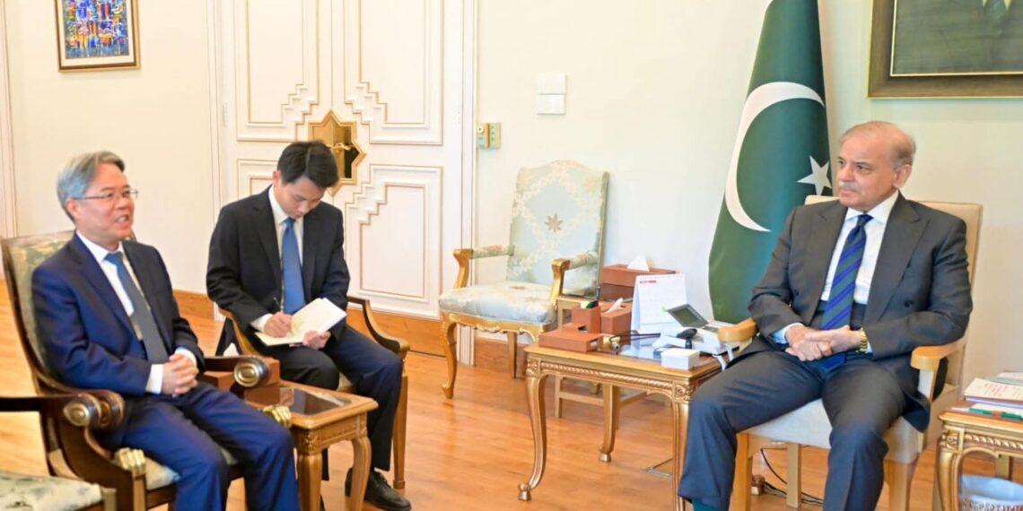 Ambassador of China calls on the Prime Minister.
