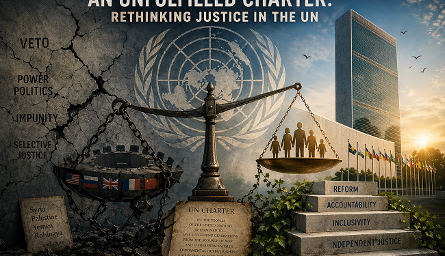 An Unfulfilled Charter Rethinking Justice in the UN .