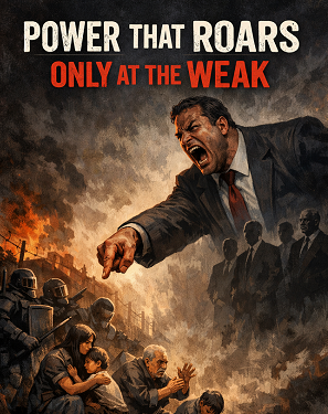 Power That Roars Only at the Weak