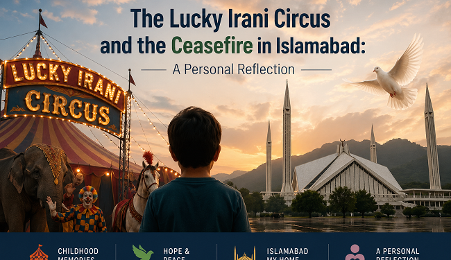 The Lucky Irani Circus and the Ceasefire in Islamabad A Personal Reflection