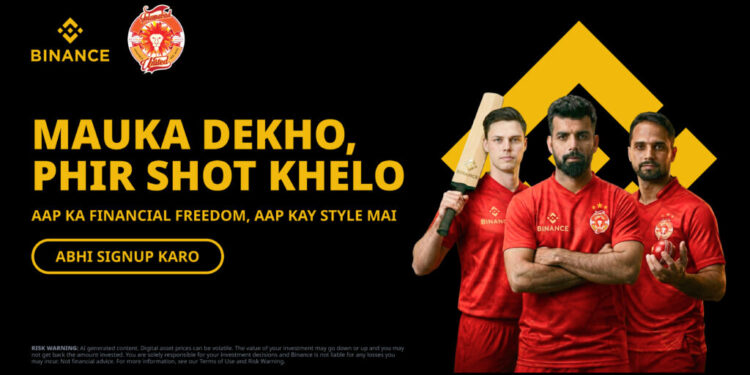 Binance and Islamabad United Launch Season-Long Fan Campaign Featuring Binance Pay and Exclusive Player Access