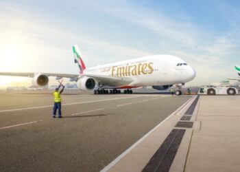 Emirates Group achieves record profit of AED 24.4 bn (US$ 6.6 bn) in 2025-26.