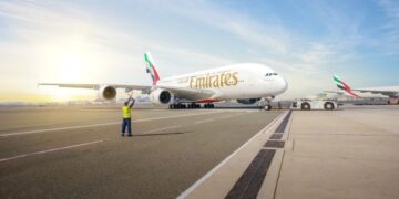 Emirates Group achieves record profit of AED 24.4 bn (US$ 6.6 bn) in 2025-26.