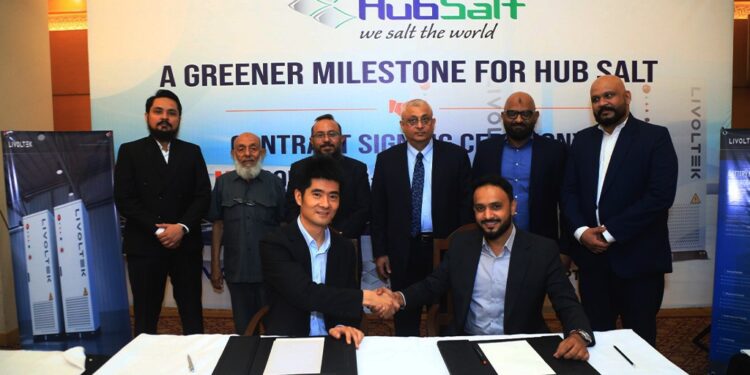 Livoltek Strengthens Market Leadership with Landmark 2.35MWh BESS Deployment at Hub Salt Refinery.