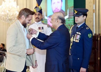 President confers Pakistan’s civil awards on recipients from various fields.