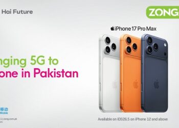 Zong Accelerates Next-Generation Connectivity with Official 5G Enablement on iPhones in Pakistan.