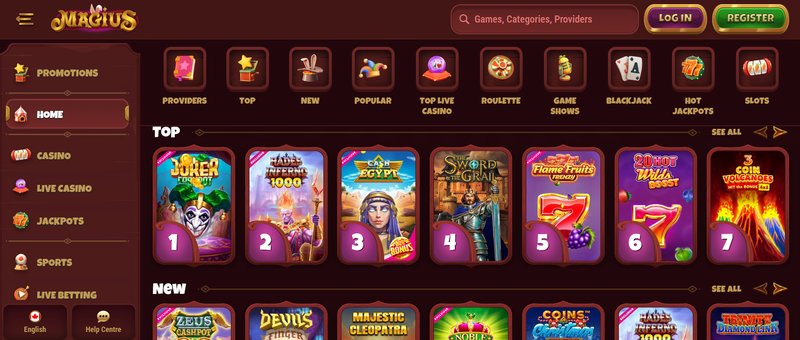 Découvrez les Meilleures Offres et Promotions au Magius Casino en France à France