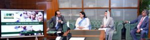 First Lady Bibi Asifa Bhutto Zardari Briefed