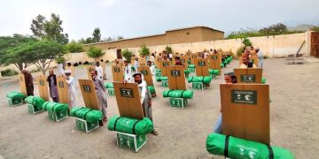 KSrelief Successfully Completes Distribution of 3,500 Shelter NFI Kits Across Merged Districts of Khyber Pakhtunkhwa