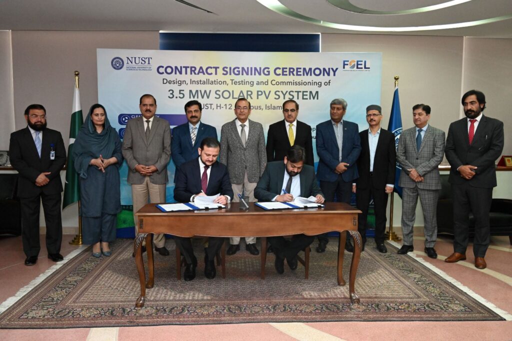 NUST takes a green leap with 3.5 MW solar PV project