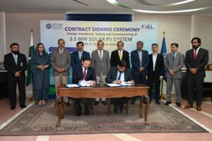 NUST takes a green leap with 3.5 MW solar PV project