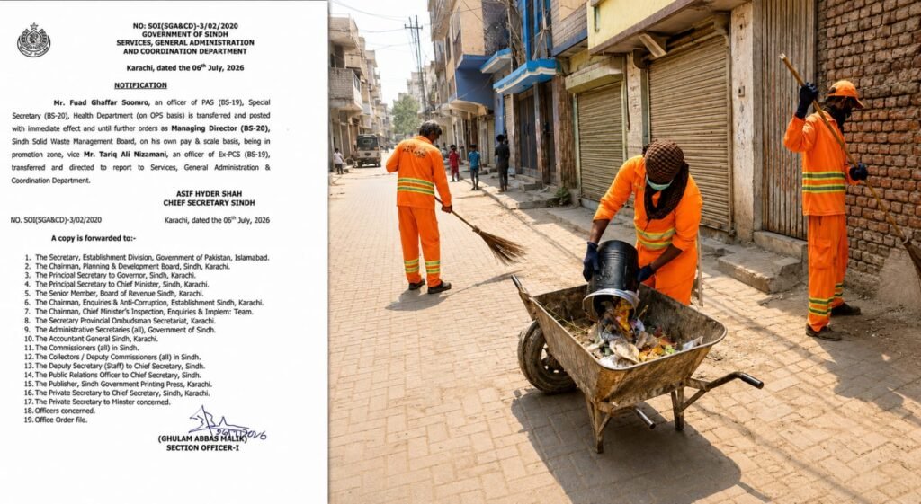 29 Daily-Wage Workers Dismissed by Sindh Solid Waste Management Board