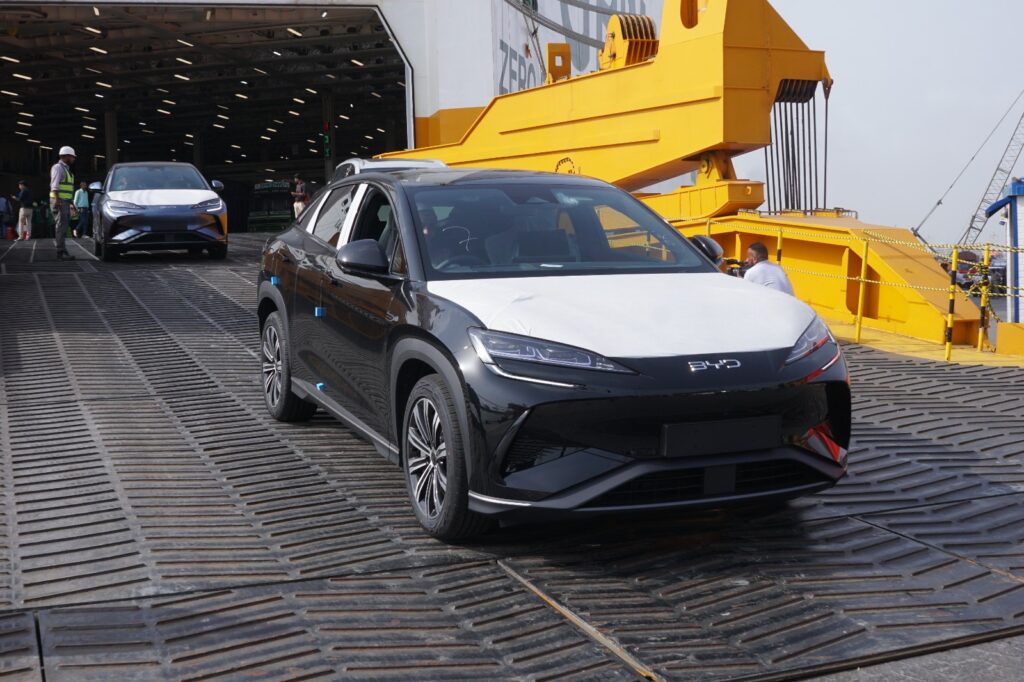 BYD Pakistan shipment