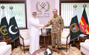 Kuwait Foreign Minister Calls on Field Marshal Asim Munir at GHQ