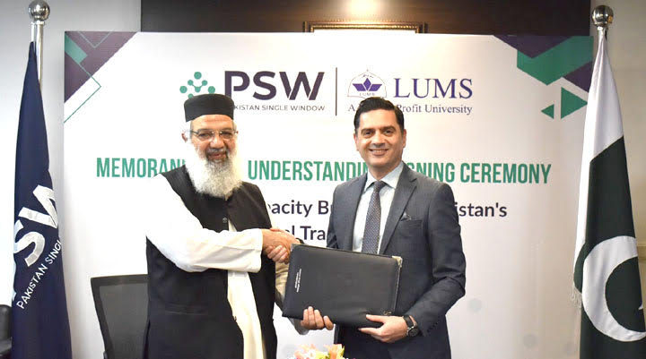 LUMS, PSW Join Hands to Strengthen Pakistan's Trade and Customs Capacity