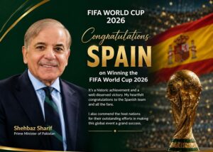 PM Congratulates Spain on FIFA World Cup Victory, Commends Host Nations