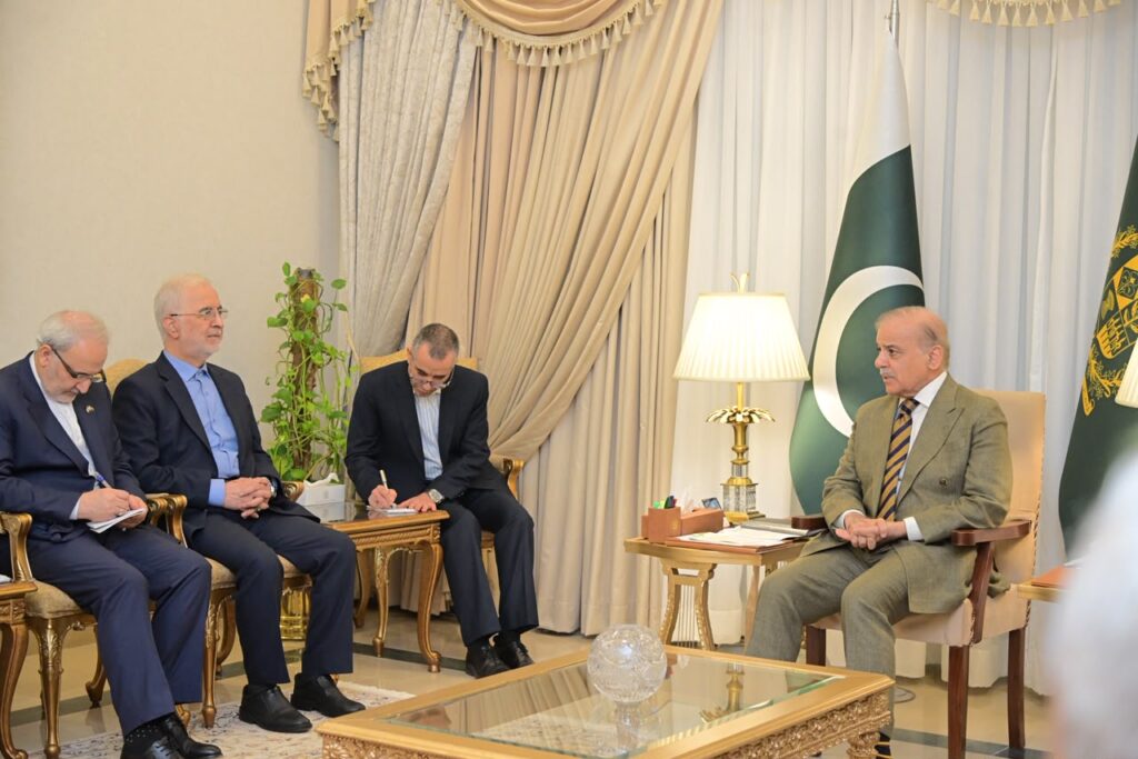 PM Shehbaz Sharif Reaffirms Pakistan’s Commitment to Regional Peace During Meeting with Iranian Interior Minister
