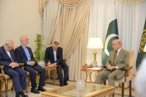 PM Shehbaz Sharif Reaffirms Pakistan’s Commitment to Regional Peace During Meeting with Iranian Interior Minister