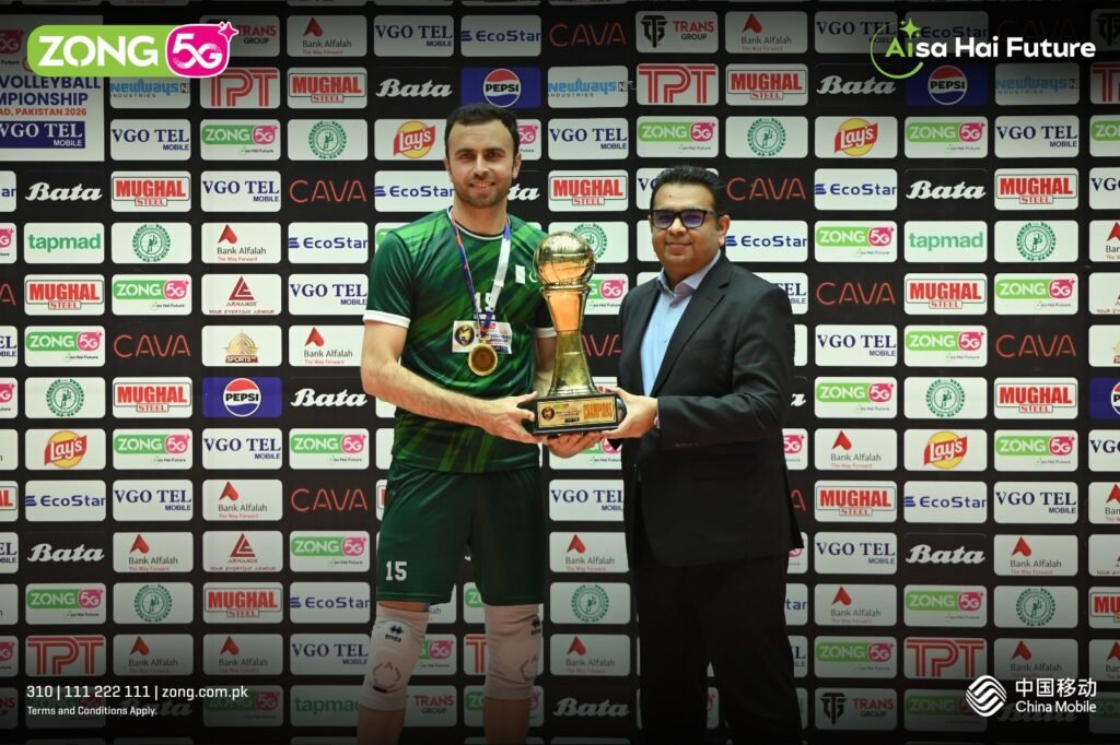 Pakistan Wins CAVA Men’s Volleyball Championship 2026 as Zong Celebrates Historic Victory as Title Partner