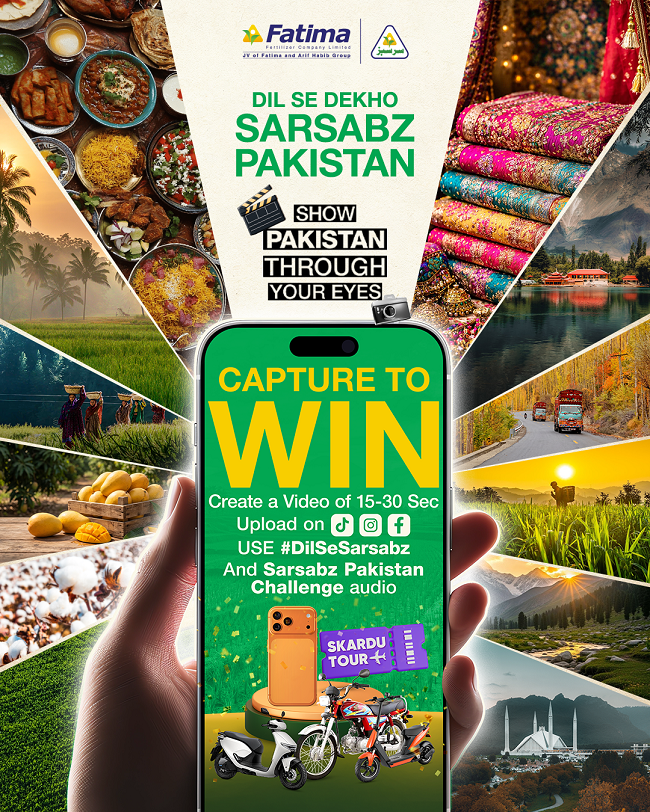 Sarsabz Launches ‘Dil Se Dekho Sarsabz Pakistan’ Campaign Ahead of Independence Day 2026