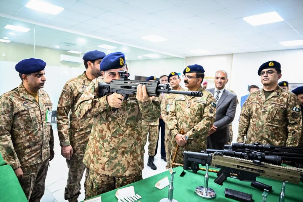 Asim Munir Visits POF Wah, Reviews Defence Production and Export Potential