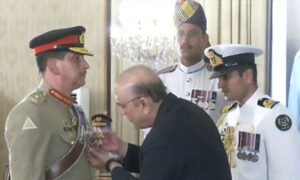 General Amir Raza Conferred Nishan-i-Imtiaz (Military) at Presidency Ceremony