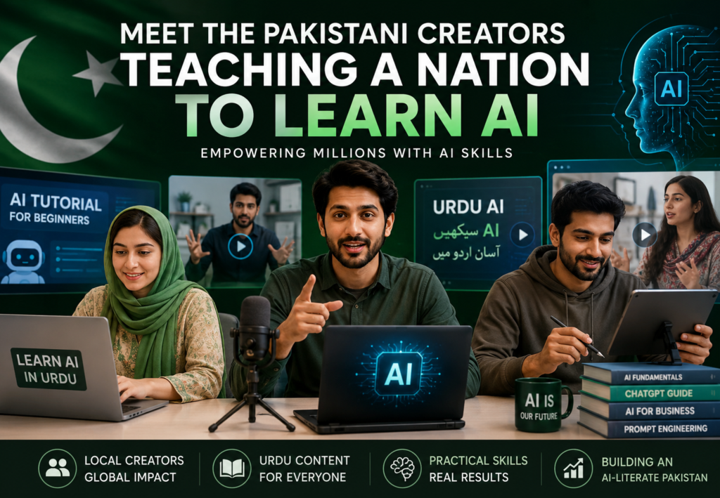 Meet the Pakistani Creators Teaching a Nation to Learn AI