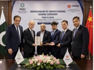PAEI and Chinese Company Hainan CISAS Human Resources Co., Ltd. Sign Memorandum of Understanding.