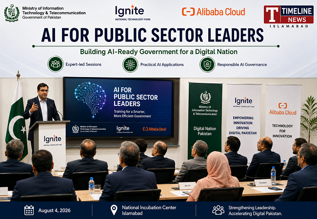 Pakistan Launches AI Training for Senior Public Sector Leaders with Alibaba Cloud
