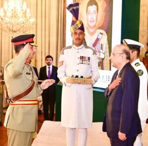 General Amir Raza Conferred Nishan-i-Imtiaz (Military) at Presidency Ceremony