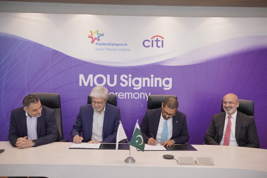 FrieslandCampina Engro Pakistan Limited and Citi Pakistan Partner to Strengthen Supplier Financing and Supply Chain Resilience