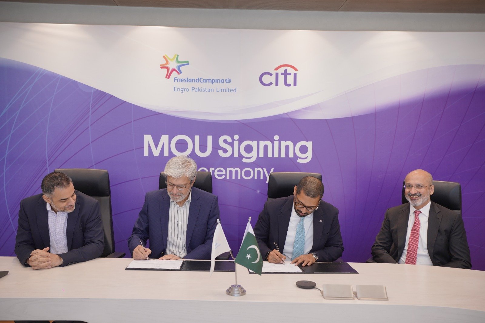 FrieslandCampina Engro Pakistan Limited and Citi Pakistan Partner to Strengthen Supplier Financing and Supply Chain Resilience