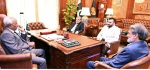 Ibrahim Murad, Governor Sindh Discuss Higher Education