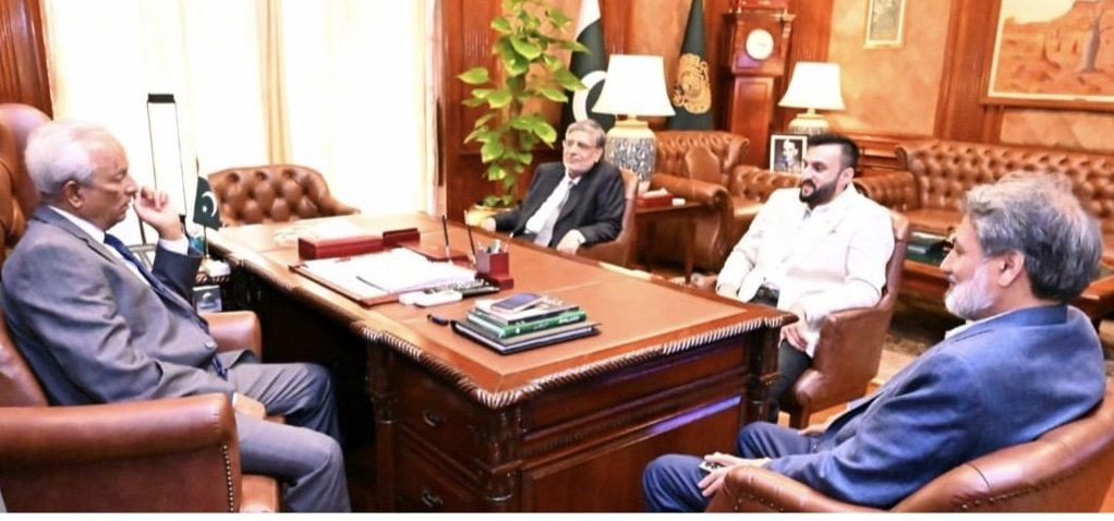 Ibrahim Murad, Governor Sindh Discuss Higher Education