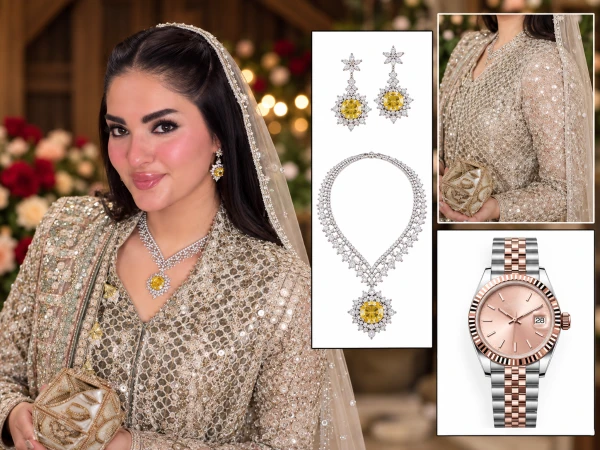 Mahnoor Safdar bridal look