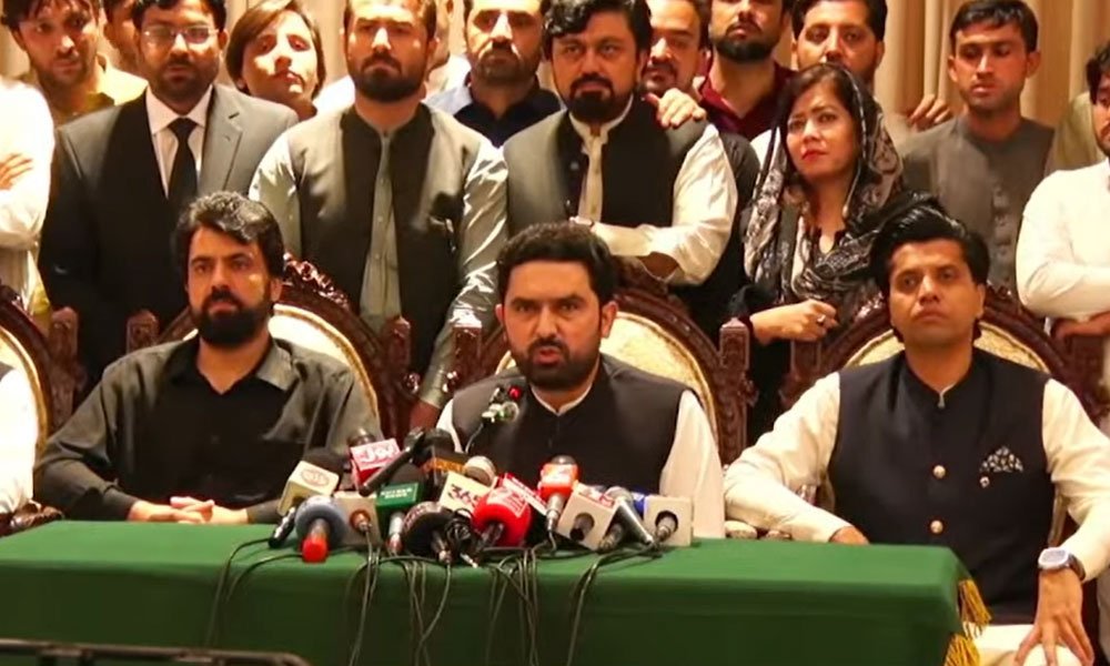 Sohail Afridi PTI Long March