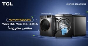TCL smart washing machines in Pakistan