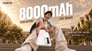 realme C100 Series Gains Gen Z Attention with 8000mAh Battery