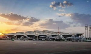 CCTV Footage Shows Panic at Riyadh Airport